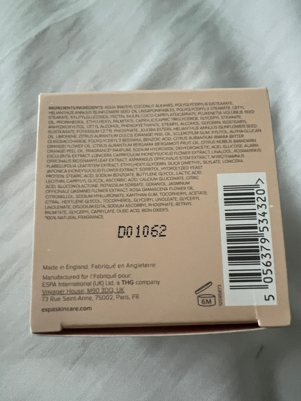 ESPA Optimal Skin Pro-Moisturiser — Peach/Cream Hydration - Picture 3 of 3